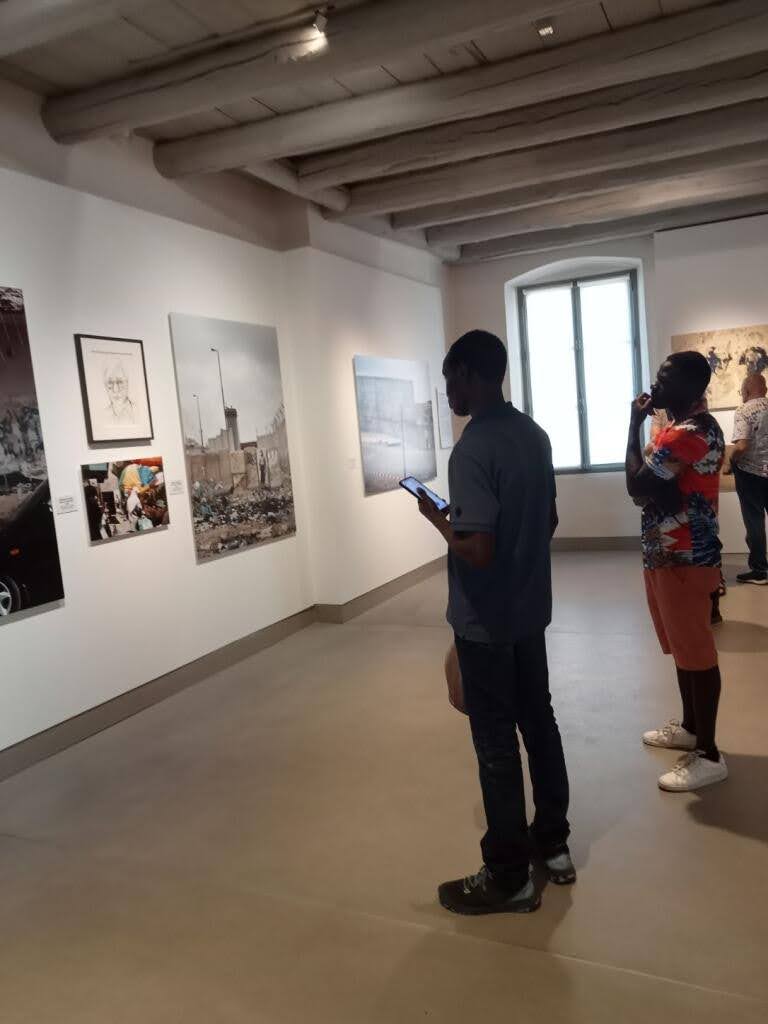 Visite de l'exposition
