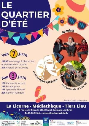 affiche licorne