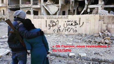 « Oh l’amour, nous reviendrons » 15/12/2016