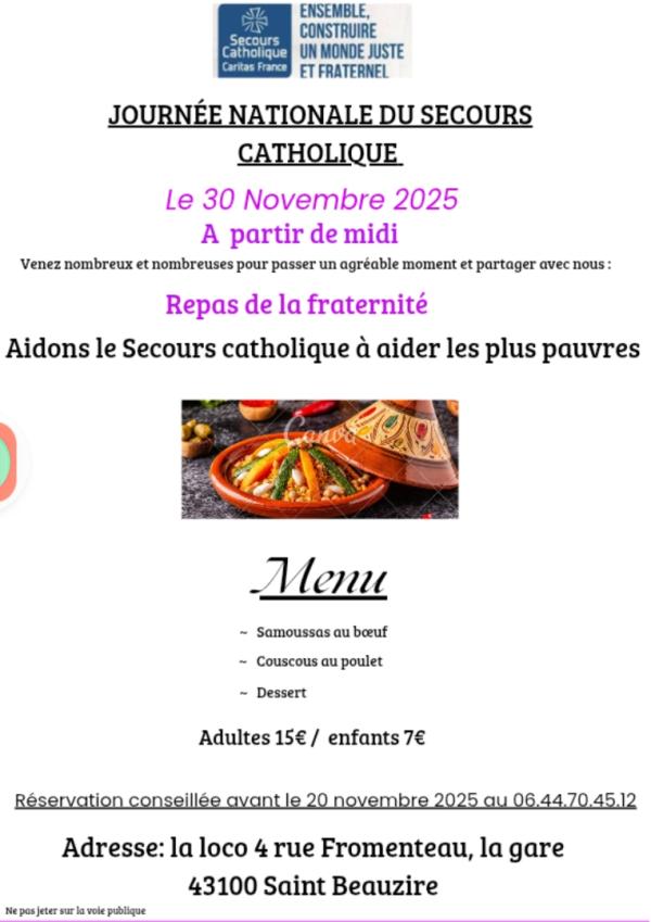 Repas de la fraternité