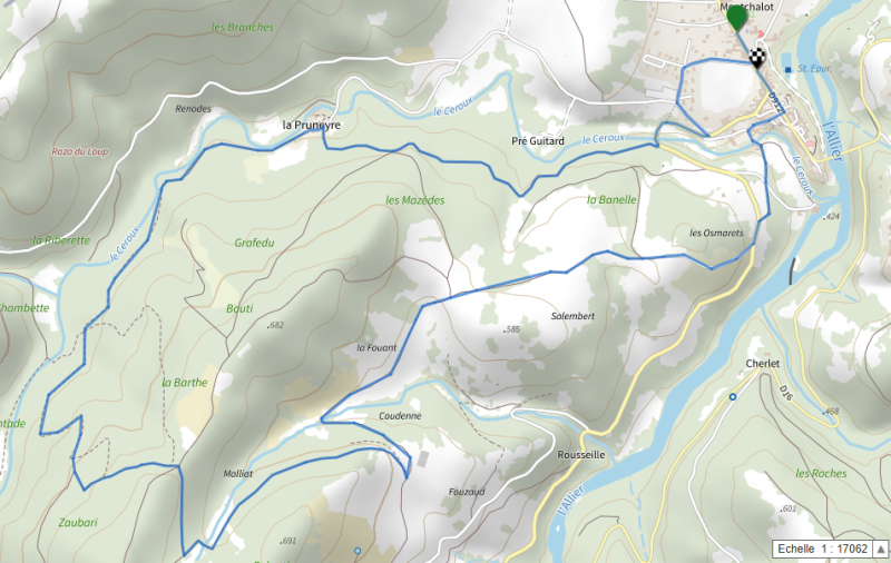 carte randonnée