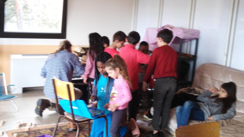 Atelier musique avec Fred