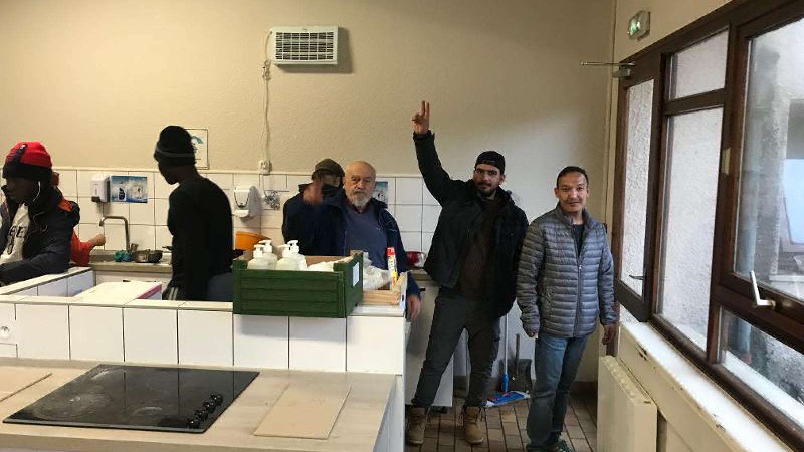 Préparation des gâteaux de noël